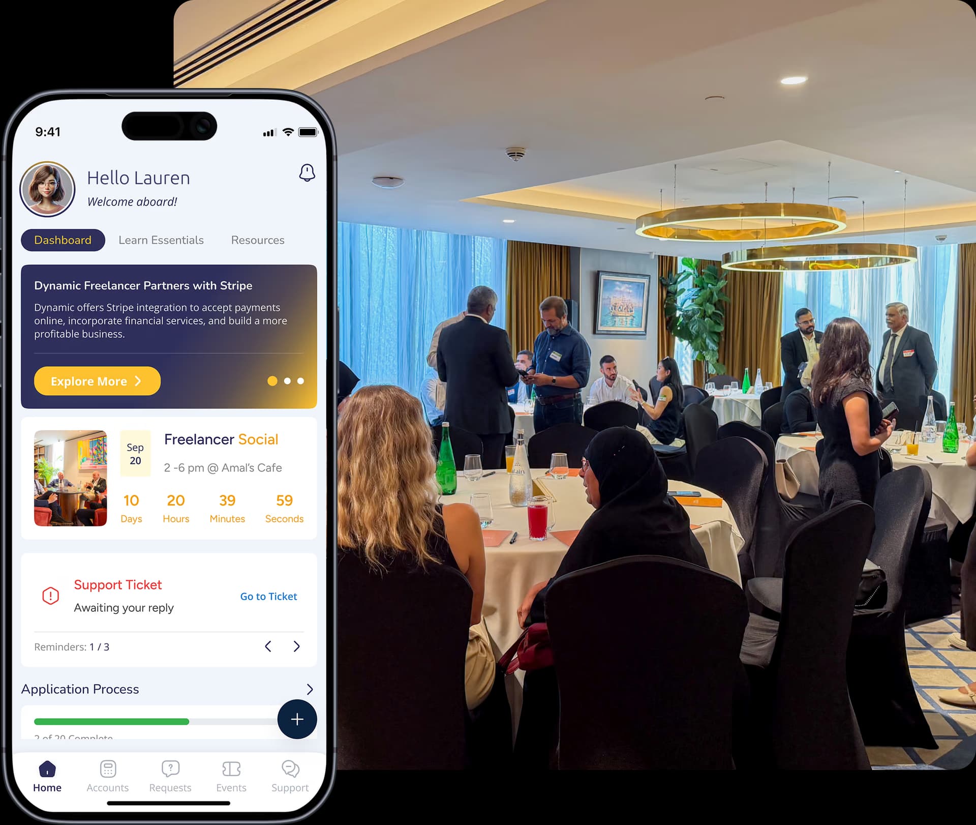 dynamic Freelancer Homepage images